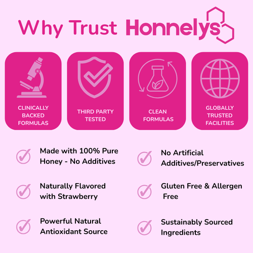 Honnelys She-Lajit Honey Sticks 2+1 FREE
