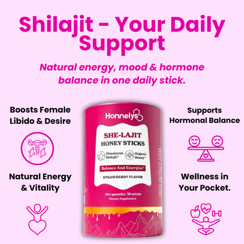 Honnelys She-Lajit Honey Sticks 1 PACK